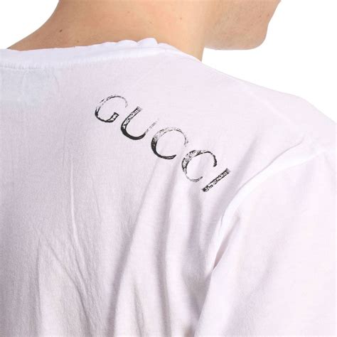 t shirt uomo gucci|t shirt Gucci uomo bianca.